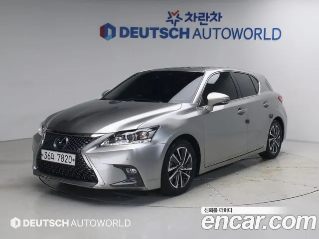 LEXUS CT200H 2019 — 127 249 км, светло-золотистый, Корея — под ключ — фото 1