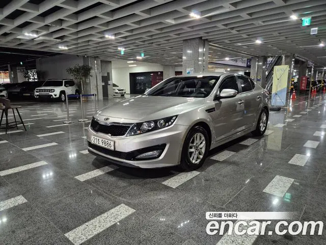 KIA K5 2011 — 92 792 км, светло-золотистый, Корея — под ключ — фото 2