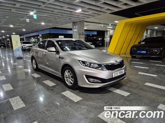 KIA K5 2011 — 92 792 км, светло-золотистый, Корея — под ключ — фото 3