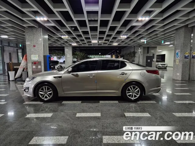 KIA K5 2011 — 92 792 км, светло-золотистый, Корея — под ключ — фото 4
