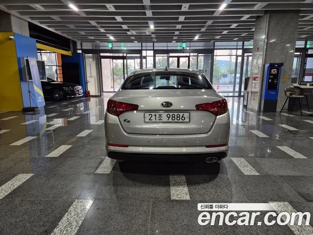 KIA K5 2011 — 92 792 км, светло-золотистый, Корея — под ключ — фото 5