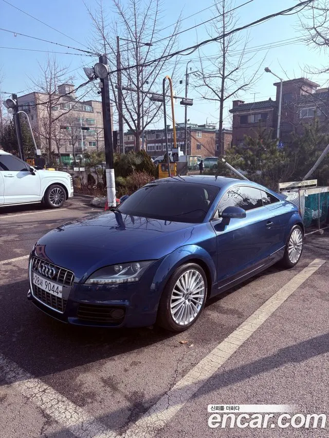 AUDI TT 2007 — 240 000 км, синий, Корея — под ключ — фото 1