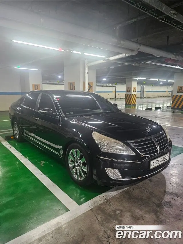 HYUNDAI EQUUS 2011 — 240 000 км, чёрный, Корея — под ключ — фото 11