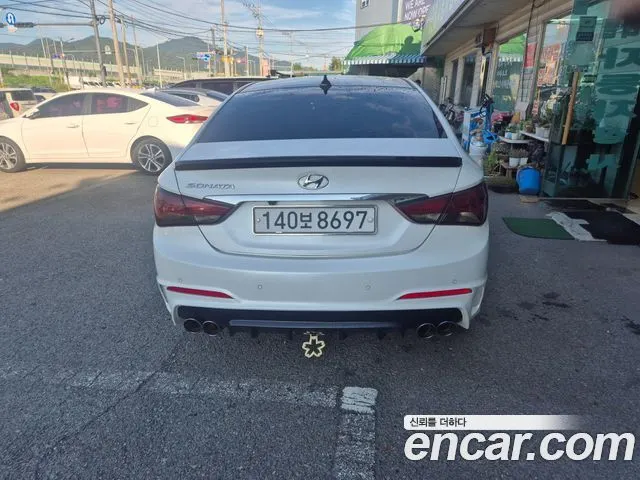 HYUNDAI SONATA THE BRILLIANT 2014 — 217 909 км, белый, Корея — под ключ — фото 4