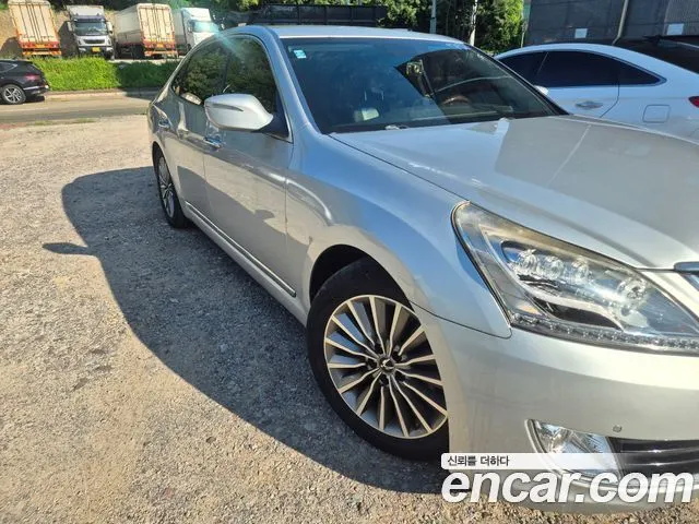 HYUNDAI EQUUS 2015 — 218 554 км, серебристый, Корея — под ключ — фото 3