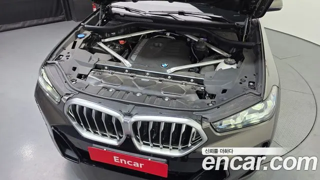BMW X6 2024 — 25 497 км, светло-золотистый, Корея — под ключ — фото 6