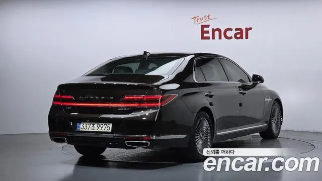 GENESIS G90 2019 — 183 543 км, коричневый, Корея — под ключ — фото 2