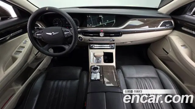 GENESIS G90 2019 — 183 543 км, коричневый, Корея — под ключ — фото 7