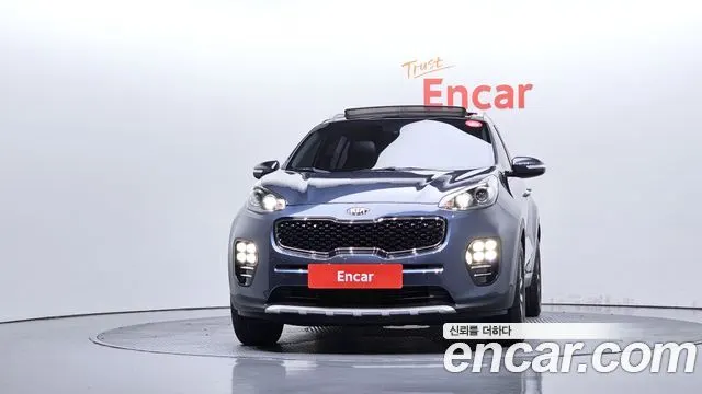 KIA SPORTAGE 2016 — 112 244 км, синий, Корея — под ключ — фото 3