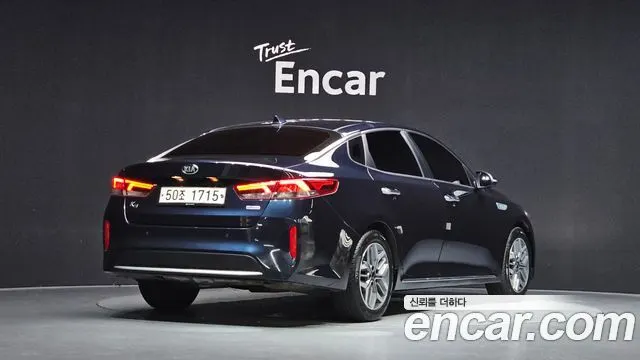 KIA K5 HYBRID 2019 — 99 470 км, синий, Корея — под ключ — фото 1