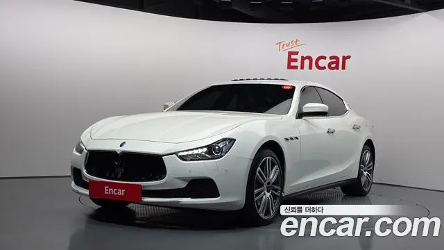 MASERATI GHIBLI — из Кореи под ключ
