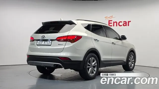 HYUNDAI SANTA FE 2015 — 174 354 км, белый-перламутр, Корея — под ключ — фото 2