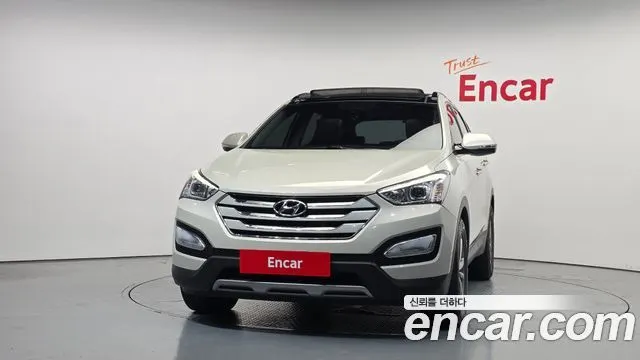 HYUNDAI SANTA FE 2015 — 174 354 км, белый-перламутр, Корея — под ключ — фото 3