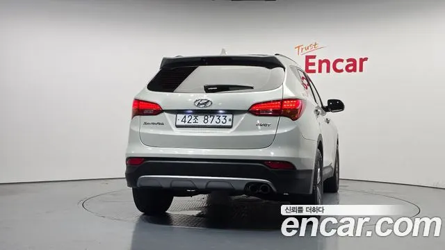 HYUNDAI SANTA FE 2015 — 174 354 км, белый-перламутр, Корея — под ключ — фото 4