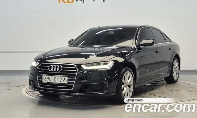 AUDI A6 2016 — 171 514 км, чёрный, Корея — под ключ — фото 11