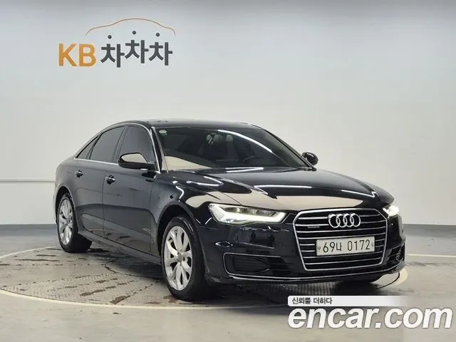 AUDI A6 2016 — 171 514 км, чёрный, Корея — под ключ — фото 4