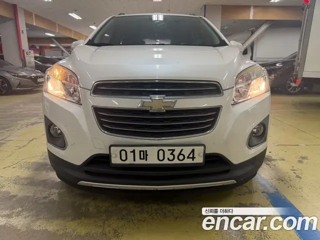 CHEVROLET TRAX 2016 — 131 767 км, белый, Корея — под ключ — фото 2