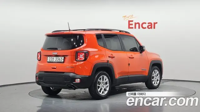 JEEP RENEGADE 2019 — 80 748 км, оранжевый, Корея — под ключ — фото 2