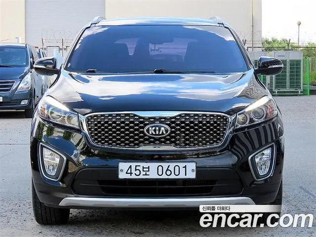 KIA SORENTO 2016 — 133 212 км, чёрный, Корея — под ключ — фото 1