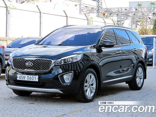 KIA SORENTO 2016 — 133 212 км, чёрный, Корея — под ключ — фото 2
