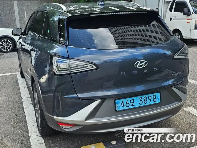 HYUNDAI NEXO 2021 — 76 465 км, тёмно-зелёный, Корея — под ключ — фото 2
