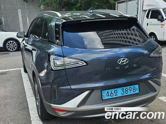 HYUNDAI NEXO 2021 — 76 465 км, тёмно-зелёный, Корея — под ключ — фото 4