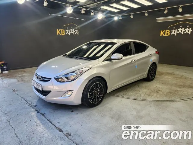 HYUNDAI AVANTE 2012 — 134 165 км, серебристый, Корея — под ключ — фото 2
