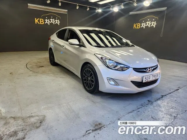HYUNDAI AVANTE 2012 — 134 165 км, серебристый, Корея — под ключ — фото 8