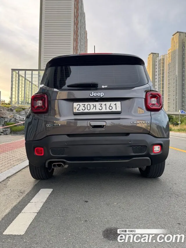JEEP RENEGADE 2020 — 165 400 км, серый, Корея — под ключ — фото 2