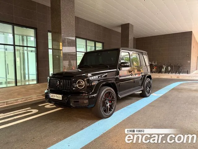 MERCEDES-BENZ G-CLASS W463B 2020 — 22 000 км, чёрный, Корея — под ключ — фото 2
