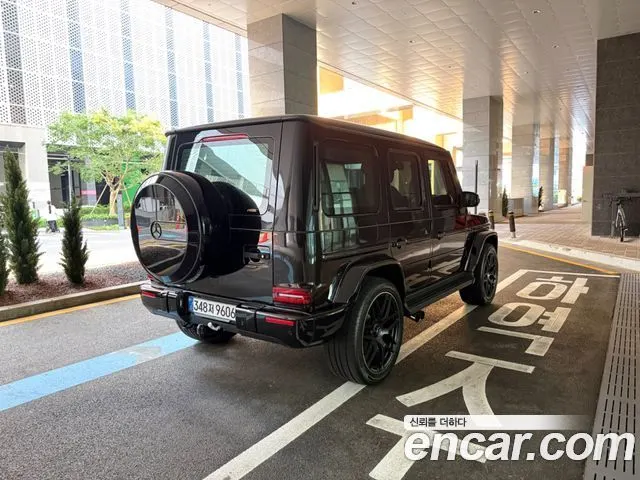 MERCEDES-BENZ G-CLASS W463B 2020 — 22 000 км, чёрный, Корея — под ключ — фото 4