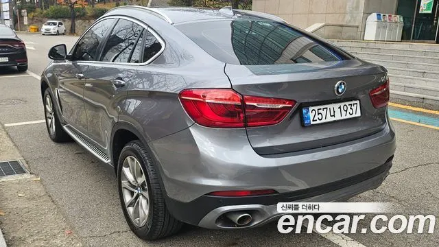 BMW X6 2016 — 137 000 км, серый, Корея — под ключ — фото 3