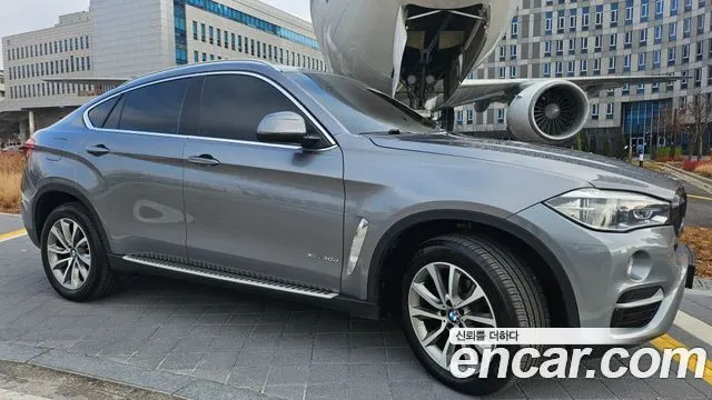 BMW X6 2016 — 137 000 км, серый, Корея — под ключ — фото 5