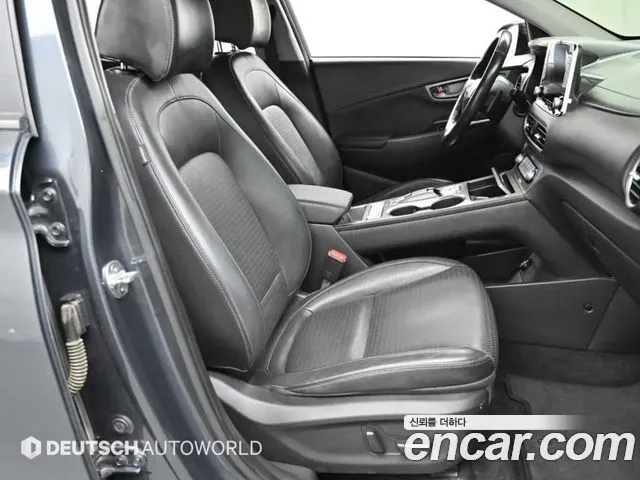 HYUNDAI KONA ELECTRIC 2019 — 126 179 км, синий, Корея — под ключ — фото 10