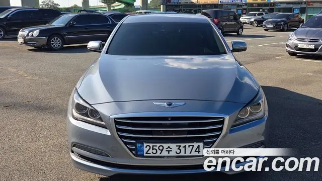 HYUNDAI GENESIS DH 2014 — 177 486 км, серебристо-серый, Корея — под ключ — фото 3