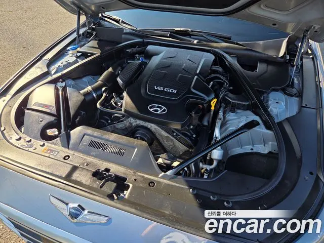 HYUNDAI GENESIS DH 2014 — 177 486 км, серебристо-серый, Корея — под ключ — фото 6