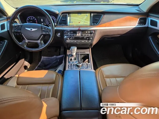 HYUNDAI GENESIS DH 2014 — 177 486 км, серебристо-серый, Корея — под ключ — фото 7