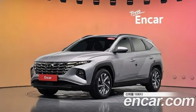 HYUNDAI TUCSON HYBRID 2022 — 68 442 км, серебристо-серый, Корея — под ключ — фото 2