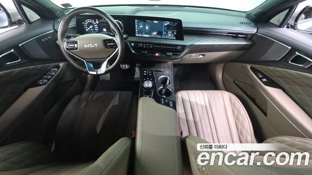 KIA K8 HYBRID 2022 — 78 055 км, серебристо-серый, Корея — под ключ — фото 7