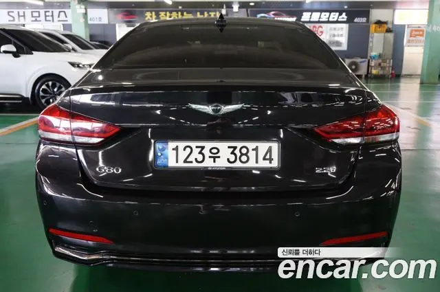 GENESIS G80 2019 — 205 000 км, чёрный, Корея — под ключ — фото 4