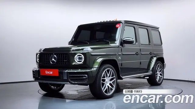 MERCEDES-BENZ G-CLASS W463B 2023 — 51 563 км, тёмно-зелёный, Корея — под ключ — фото 1