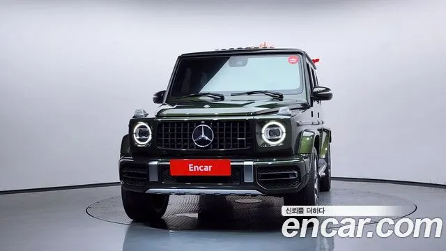 MERCEDES-BENZ G-CLASS W463B 2023 — 51 563 км, тёмно-зелёный, Корея — под ключ — фото 3
