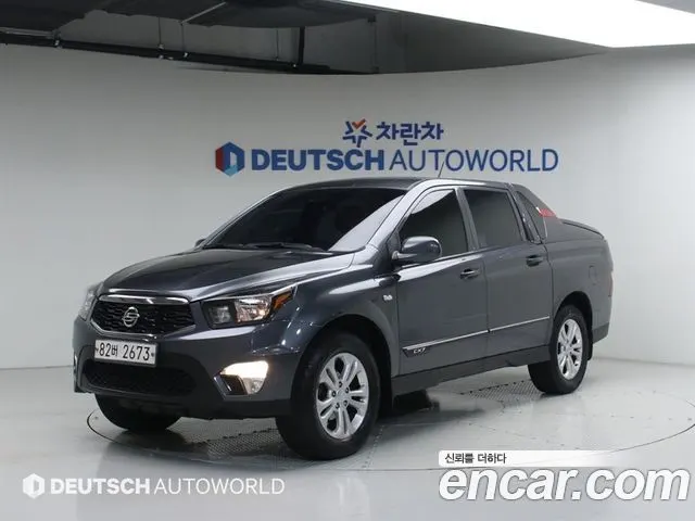 KGM KORANDO SPORTS 2018 — 137 703 км, серый, Корея — под ключ — фото 12