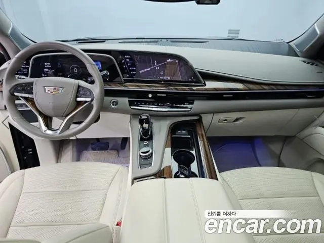 CADILLAC ESCALADE 2021 — 28 372 км, чёрный, Корея — под ключ — фото 8