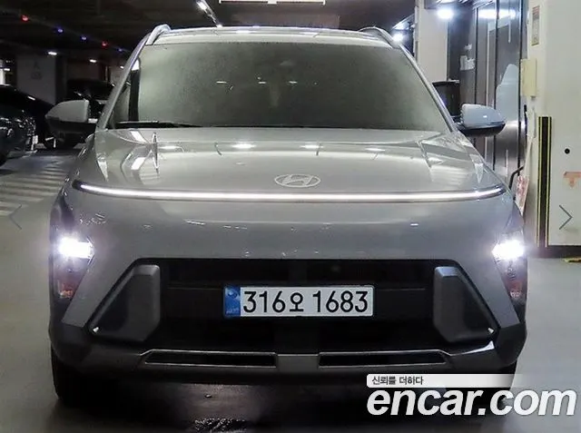 HYUNDAI KONA HYBRID 2026 — 24 201 км, серебристо-серый, Корея — под ключ — фото 2
