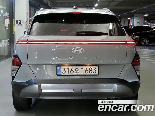HYUNDAI KONA HYBRID 2026 — 24 201 км, серебристо-серый, Корея — под ключ — фото 5