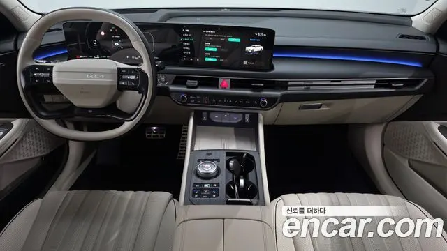 KIA K8 HYBRID 2025 — 20 814 км, серебристо-серый, Корея — под ключ — фото 7