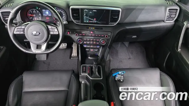 KIA SPORTAGE THE BOLD 2019 — 96 845 км, белый, Корея — под ключ — фото 7