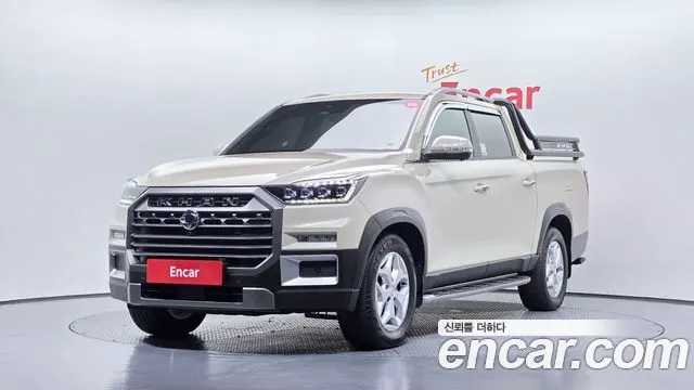 KGM REXTON SPORTS KHAN 2024 — 21 005 км, белый-перламутр, Корея — под ключ — фото 1