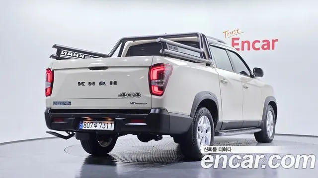 KGM REXTON SPORTS KHAN 2024 — 21 005 км, белый-перламутр, Корея — под ключ — фото 2